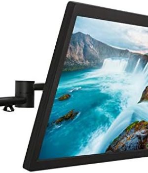 Mount-It! TV Wall Mount Bracket | Quick Release | Full Motion Swing Out Tilt Swivel | Articulating Arm for 13-42″ Flat Screens and Monitors | VESA 75 to 200 | 44 Pound Capacity | Anti-Theft Locking